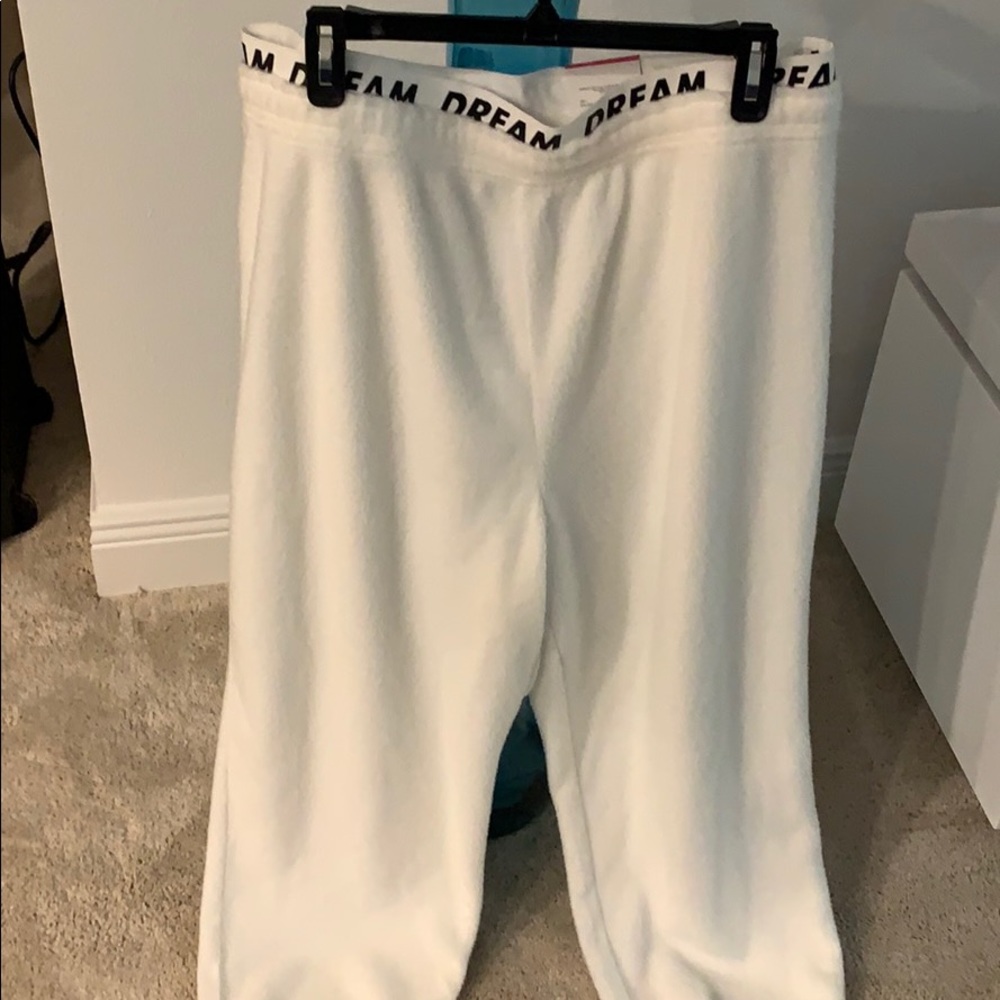 LADIES XL LOUNGE OFF WHITE SOFT PANTS